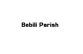 Bebili Parish